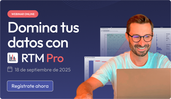 Domina tus datos con RTM Pro - Online webinar