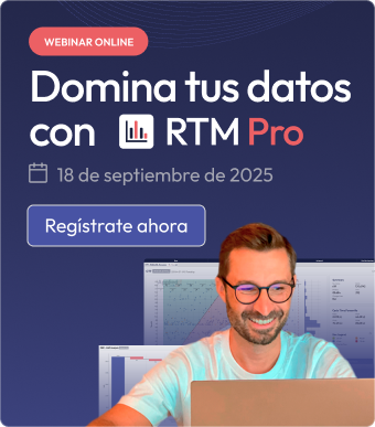 Domina tus datos con RTM Pro - Online webinar