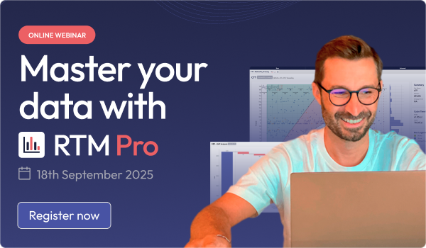 Master your data with RTM Pro - Online webinar