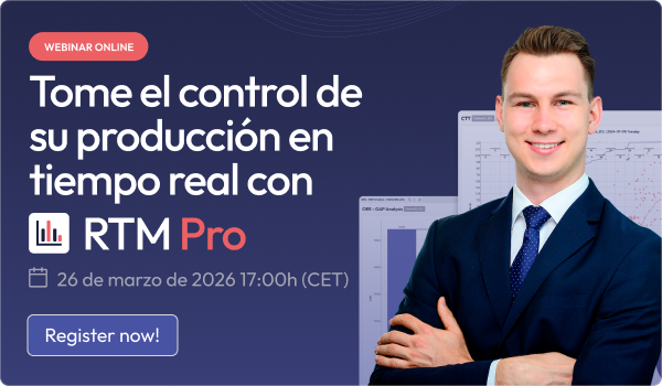Tome el control de su producción en tiempo real con RTM Pro